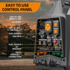 Genmax G4300iASD Generator 3350W/4300W Dual Fuel Gas Propane Inverter Low THD CO Sensor New