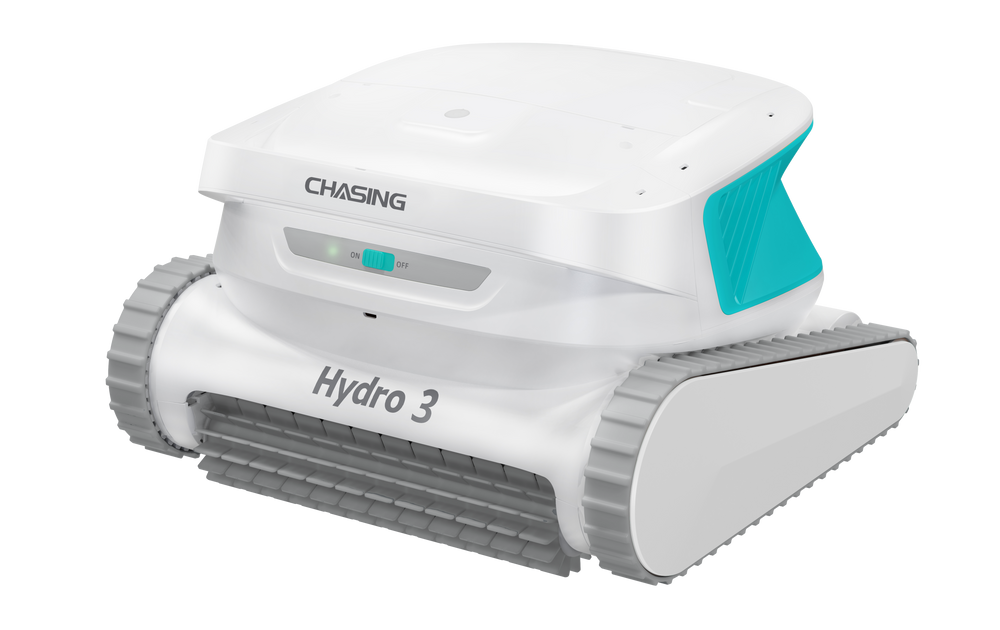 Chasing Hydro 3 Robotic Pool Cleaner Cordless 1,076 sq. ft. 5070 GPH Adaptive Path New