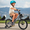 18 Inch Kids Bike with Basket and Training Wheels for Children Aged 4-8 Years Old - Gallery View 1 of 10