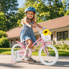 18 Inch Kids Bike with Training Wheels and Basket for Boys Girls 4-8 Years Old-18 inches - Gallery View 1 of 9