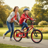 18 Inch Kids Bike Adjustable with Christmas Music & Flag for Aged 4-8 Years Old - Gallery View 1 of 10