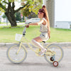 14/16/18 Inch Kids Bike Adjustable with Training Wheels Ages 3-8 Years Olds-18 inches - Gallery View 1 of 9