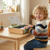 18 Keys Wooden Piano for Kids with Removable Music Stand-Green - Gallery View 1 of 10