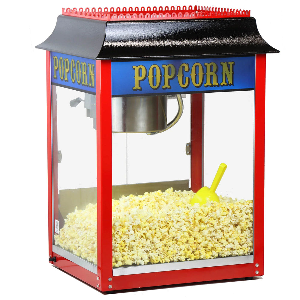 Paragon 1911 Popcorn Machine Antique Red 8 oz Kettle 1420W 120V New