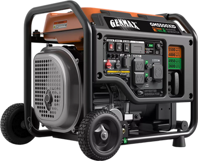 Genmax GM5500XiD Generator 4000W/5500W Dual Fuel Gas Propane Inverter Low THD CO Sensor New