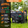 Genmax GM5500XiD Generator 4000W/5500W Dual Fuel Gas Propane Inverter Low THD CO Sensor New