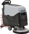Walk Behind Floor Scrubber Machine 20" Brush, 31.5" Squeegee
