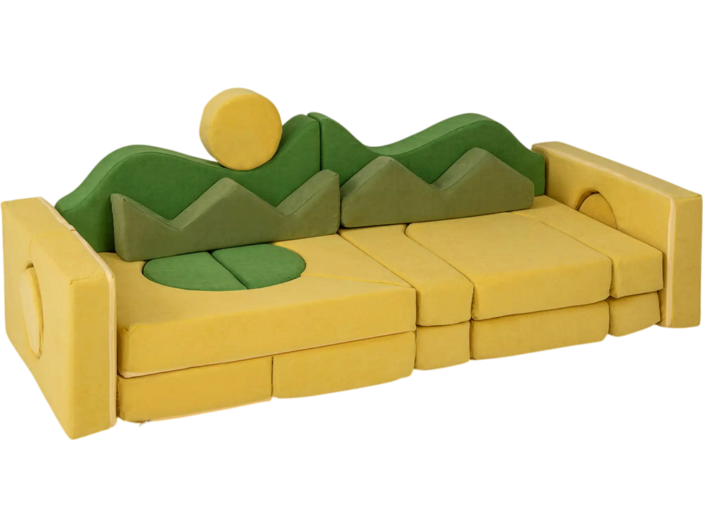19 Pieces Modular Kids Play Couch for Inspiring Creativity