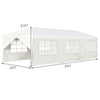 Costway Tent 10' x 30' Outdoor Canopy with 6 Removable Sidewalls and 2 Doorways 30729165 New