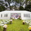 Costway Tent 10' x 30' Outdoor Canopy with 6 Removable Sidewalls and 2 Doorways 30729165 New