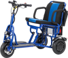 Alton Mobility Folding Mobility Scooter For 300 Lbs - 3 Wheel Lightweight Travel Scooters (Blue) COUGAR