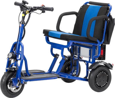 Alton Culver Cougar Mobility Scooter 3-Wheel Foldable 25 Mile Range 12 MPH 48V 500W New