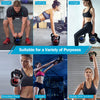 3 kettlebells in 5, 10, and 15lbs for strength training, featuring comfortable grips for effective workouts.