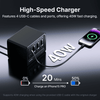 Giraffe Tools Gitryin Desktop Charging Station 12-in-1 40W Black New