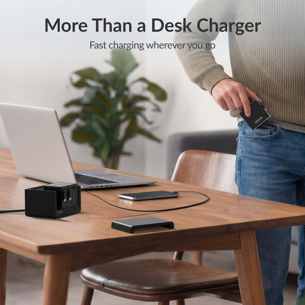 Giraffe Tools Desktop Charging Station 12-in-1 65W New
