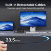 Giraffe Tools Desktop Charging Station 12-in-1 40W Cable Set New