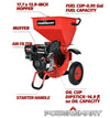 Powersmart PS1130 3-in-1 Wood Chipper Shredder 3" Gas Powered New
