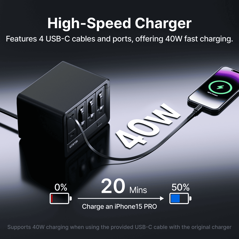 Giraffe Tools Smart Desktop Charging Station 12-in-1 ( / ) New