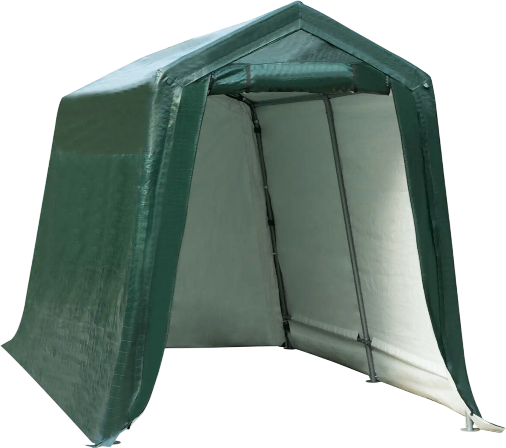 Costway Outdoor Carport Shed w/ Sidewalls Waterproof Ripstop Cover 43176528 New