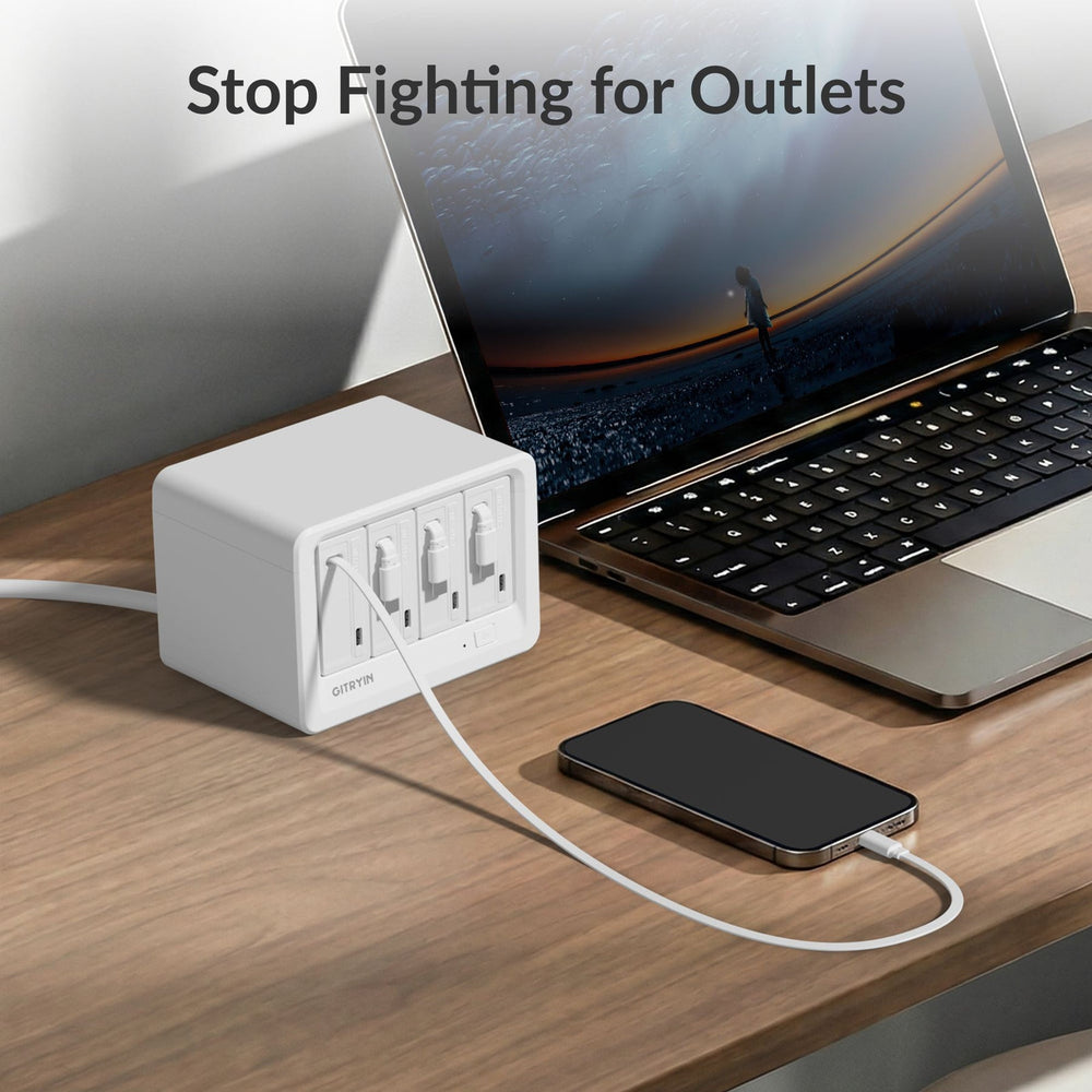 Giraffe Tools Desktop Charging Station 12-in-1 65W New
