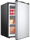 3 Cubic Feet Compact Upright Freezer with Stainless Steel Door