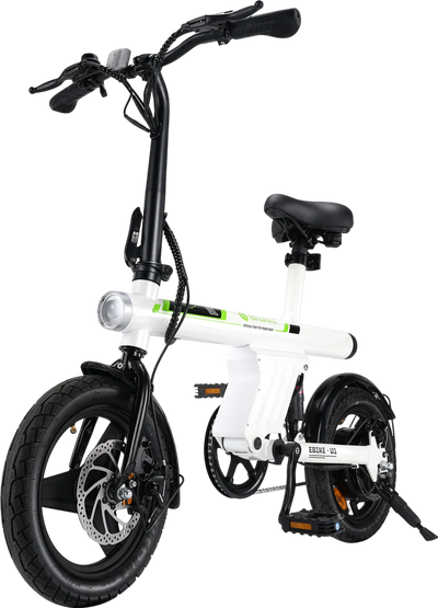 isinwheel U1 Folding Electric Bike 500W 18 MPH 25 Mile Range New
