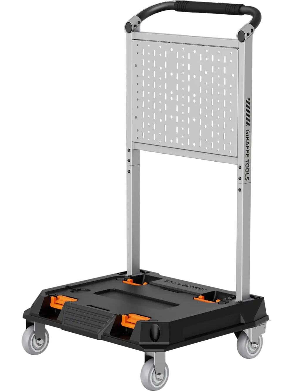 Giraffe Tools Heavy Duty Rolling Utility Cart Black & Silver Gray New