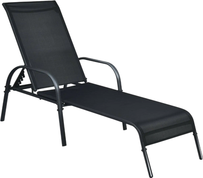 Costway Adjustable Patio Chaise Lounge Chair Folding Backrest 95238167 New