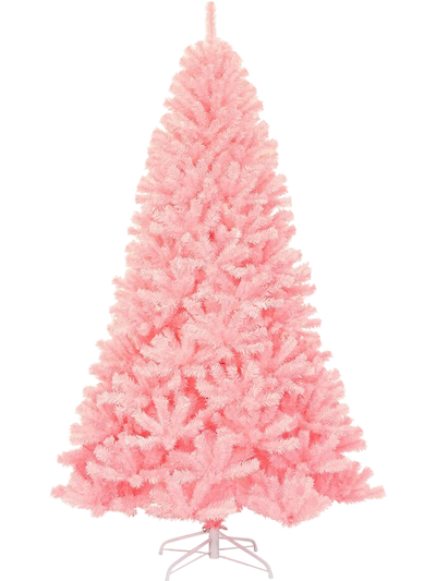 Costway 7.5' Hinged Artificial Full Fir Christmas Tree 85240673 New