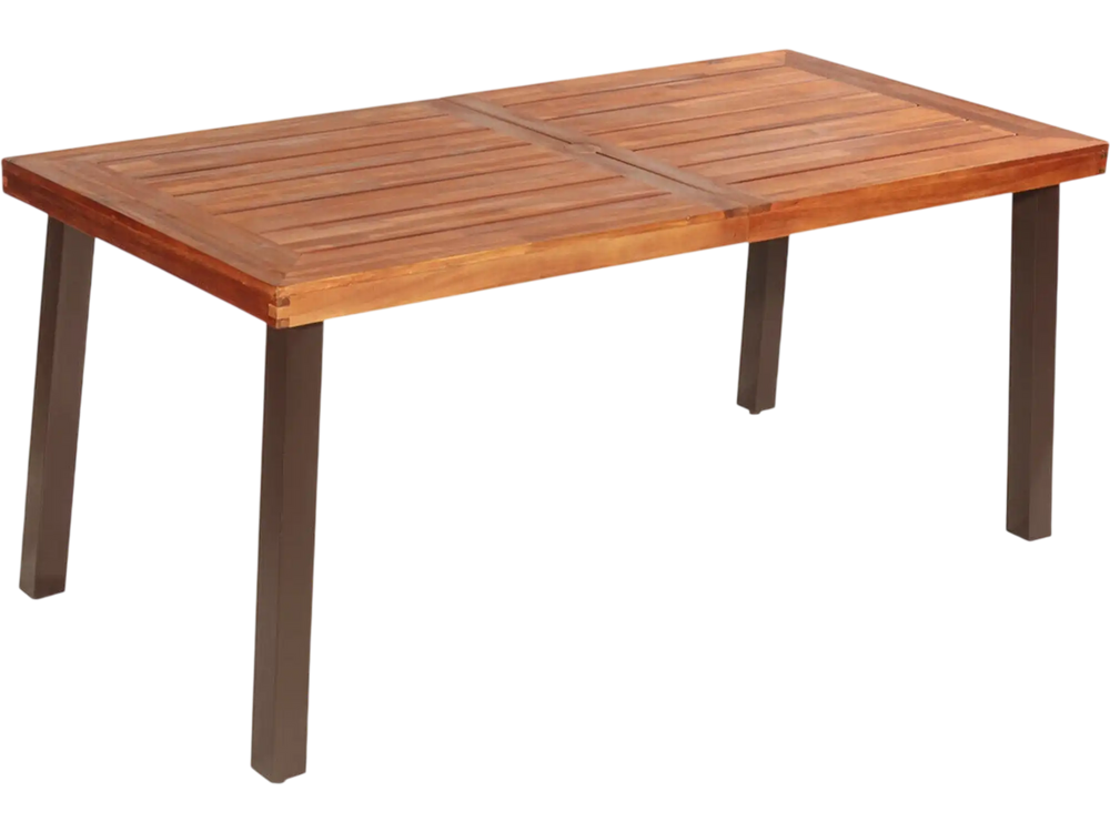 Condition photo showing New/Like New for costway rectangular acacia wood rustic dining table 20948135 (benches sold seperately.)