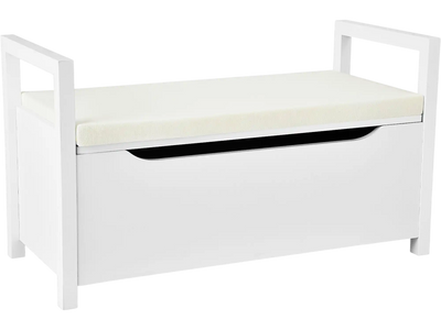 Costway Shoe Storage Bench Cushion Seat 34.5 x 15.5 x 19.5