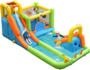 8 in 1 Inflatable Water Slide Park Bounce House Without Blower