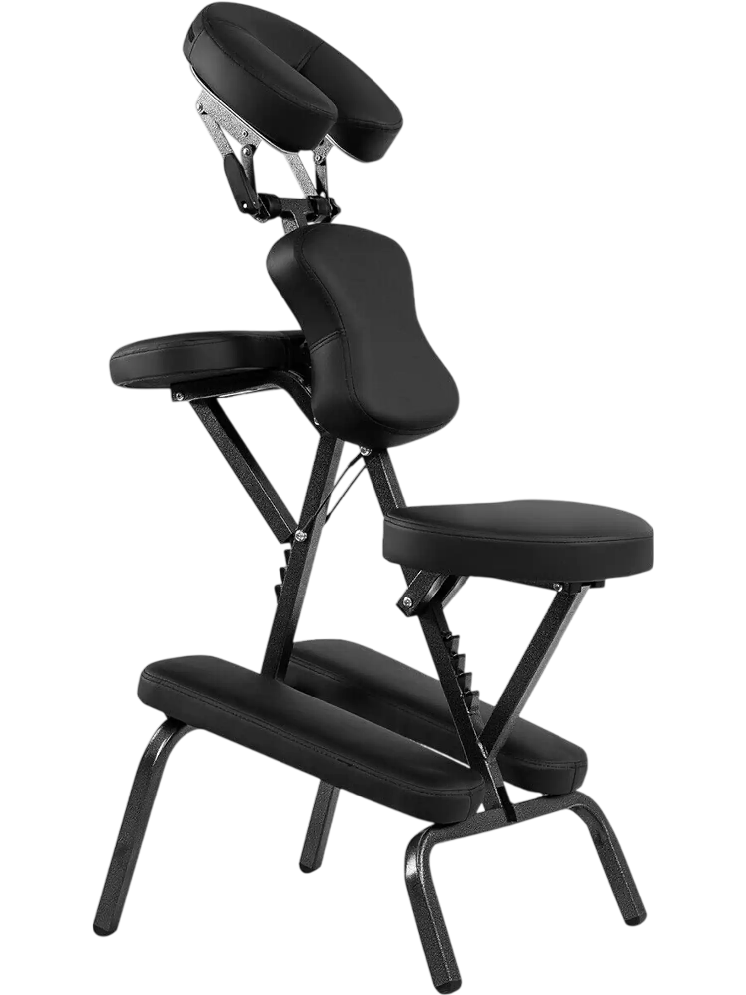 Costway Portable Travel Massage Chair PU Leather Padded w/ Carrying Bag 549731862 New