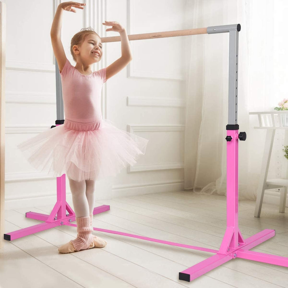 Adjustable Gymnastics Horizontal Bar for Kids - Gallery View 1 of 15