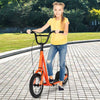 Height Adjustable Kid Kick Scooter with 12 Inch Air Filled Wheel-Orange - Gallery View 1 of 11