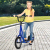 Height Adjustable Kid Kick Scooter with 12 Inch Air Filled Wheel-Navy - Gallery View 1 of 11