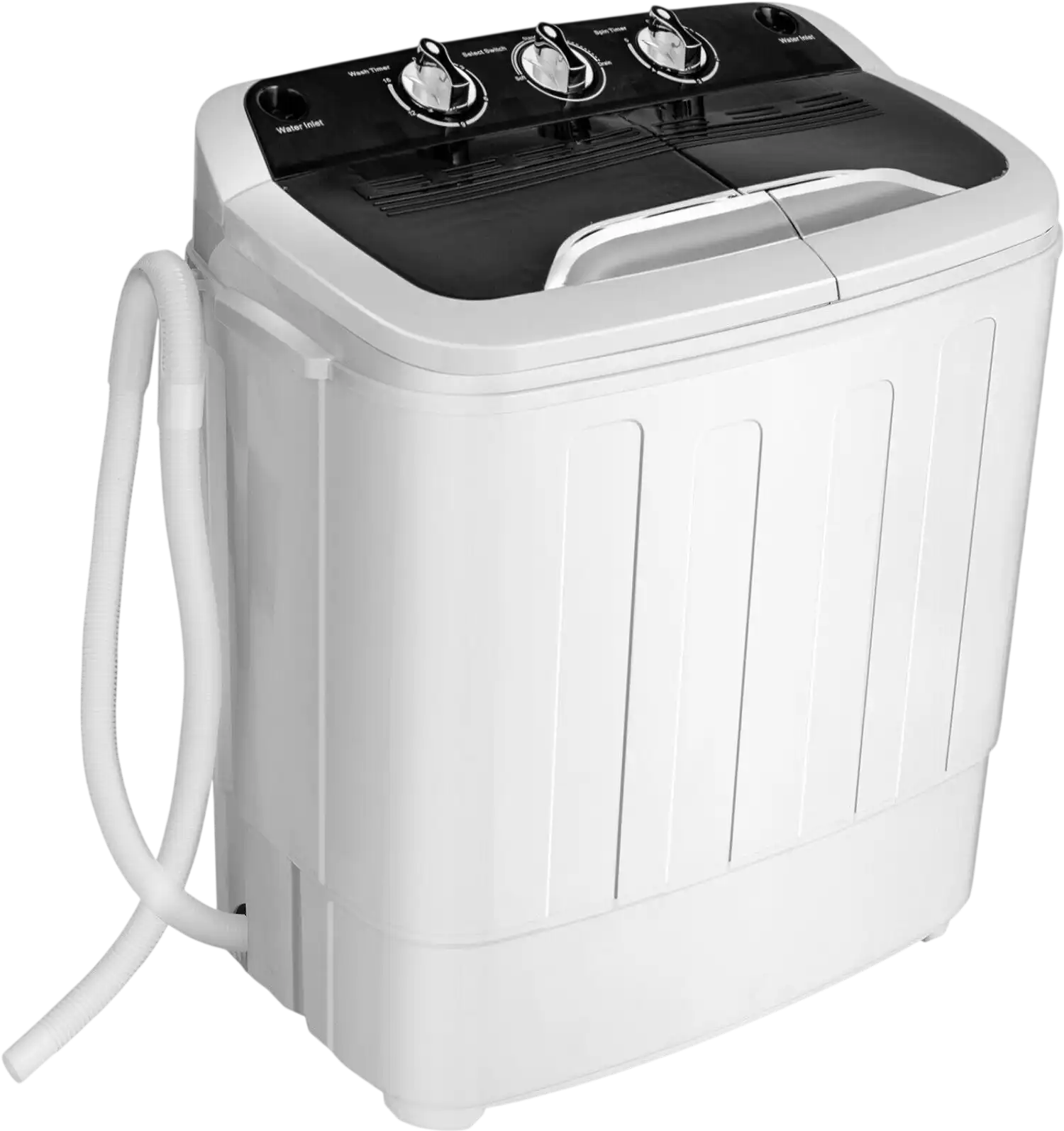 Costway 13 lbs Portable Compact Mini Twin Tub Washing Machine 15386429 New