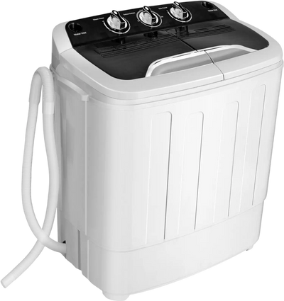 Costway 13 lbs Portable Compact Mini Twin Tub Washing Machine 15386429 New
