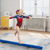 7 Feet Folding Portable Floor Balance Beam with Handles for Gymnasts-Blue - Gallery View 1 of 10