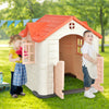 Kid’s Playhouse Pretend Toy House For Boys and Girls 7 Pieces Toy Set-Pink - Gallery View 1 of 10