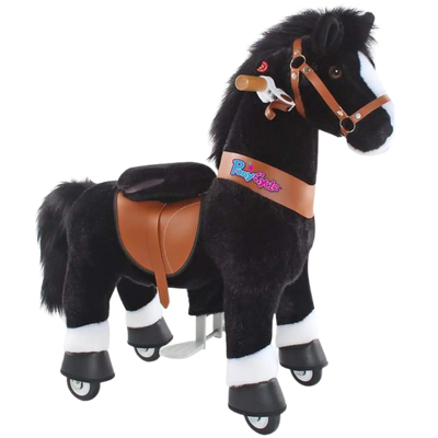PonyCycle Ux426 Ride On Horse Black Medium New