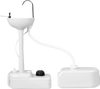 Camping Hand Wash Station Basin Stand with 4.5 Gallon Tank