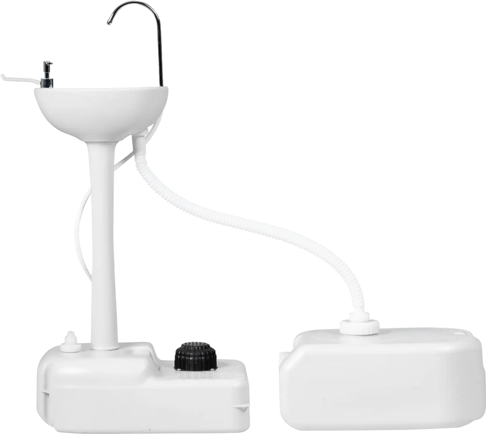 Camping Hand Wash Station Basin Stand with 4.5 Gallon Tank