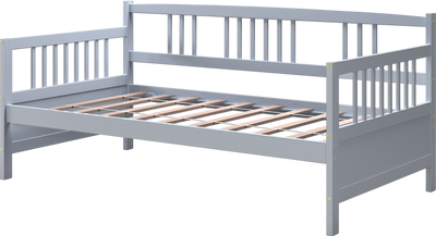 Costway Twin Size Daybed Frame with Wooden Slats Support New