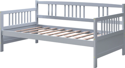 Costway Twin Size Daybed Frame with Wooden Slats Support New