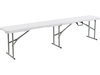 6 Feet Portable Picnic Folding Bench 550 lbs Limited with Carrying Handle