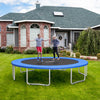 14 Feet Waterproof and Tear-Resistant Universal Trampoline Safety Pad Spring Cover-Blue - Gallery View 1 of 11