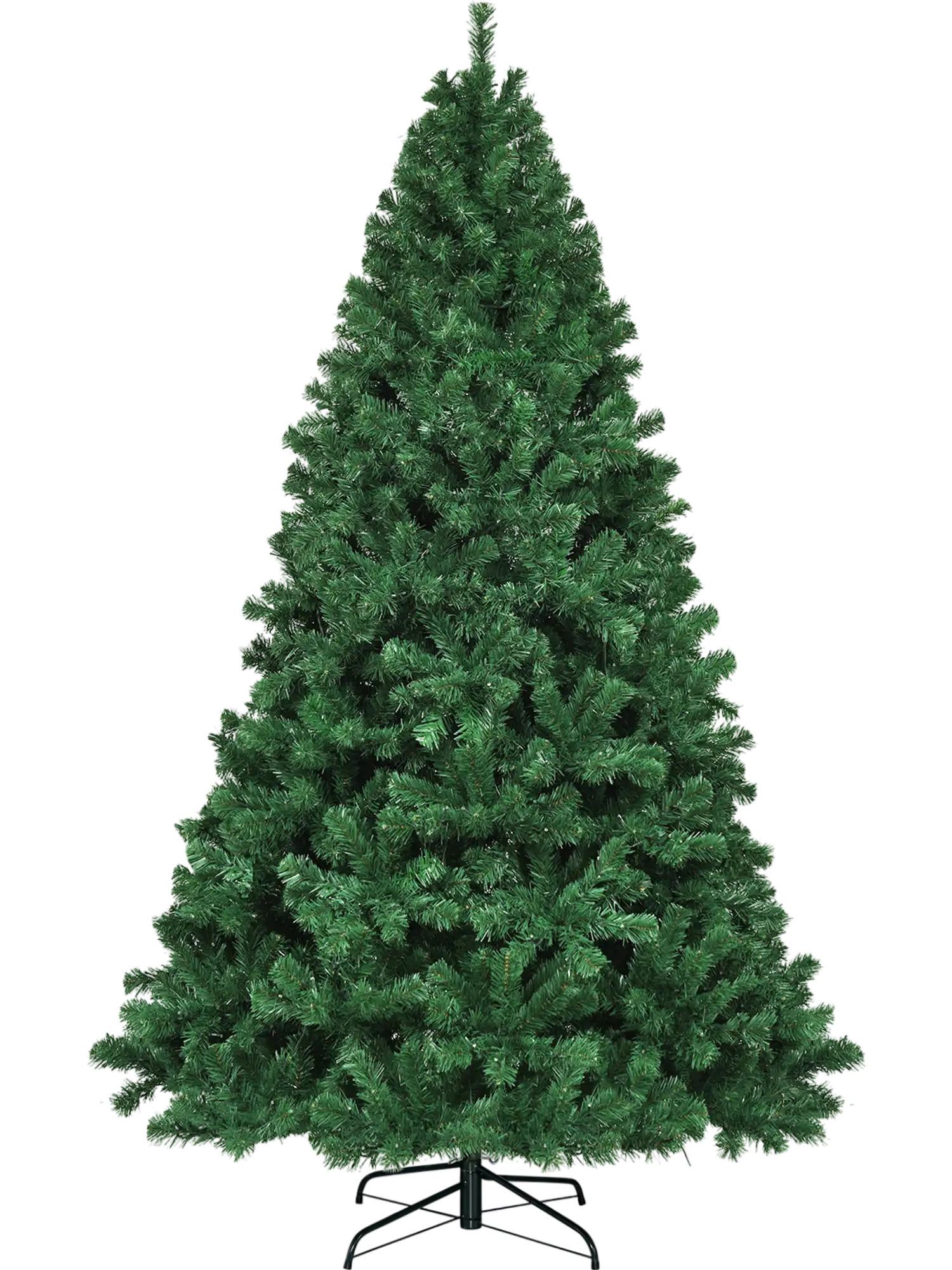 Costway 7.5' Pre-Lit Artificial Spruce Christmas Tree w/ 550 Multicolor Lights 03459182 New