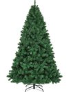 7.5 Feet Pre-Lit Artificial Spruce Christmas Tree with 550 Multicolor Lights for Festival