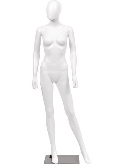 Costway 5.8' Full Body Female Mannequin Egghead w/ Metal Stand 08142953 New